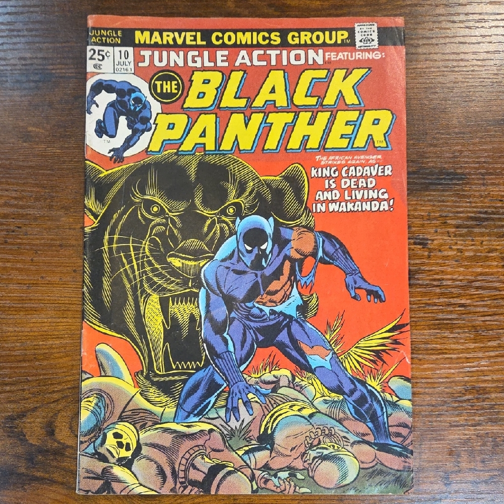 Jungle Action Featuring The Black Panther Comic